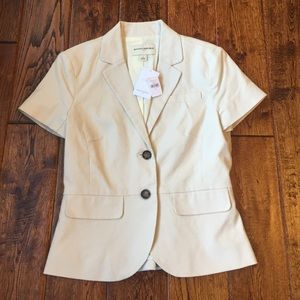 NWT! Banana republic short sleeve blazer